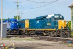 LTEX 2256 and others rest in the Fort Smith RR Engine Facility 
